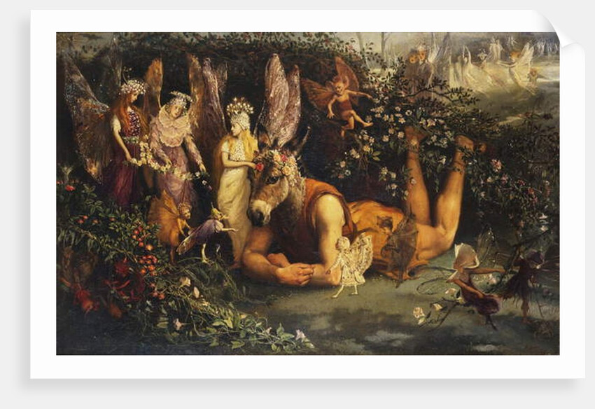 Titania and Bottom by John Anster Fitzgerald