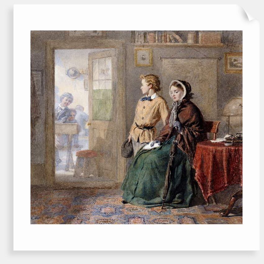 The New Boy, 1860 by Frederick Walker