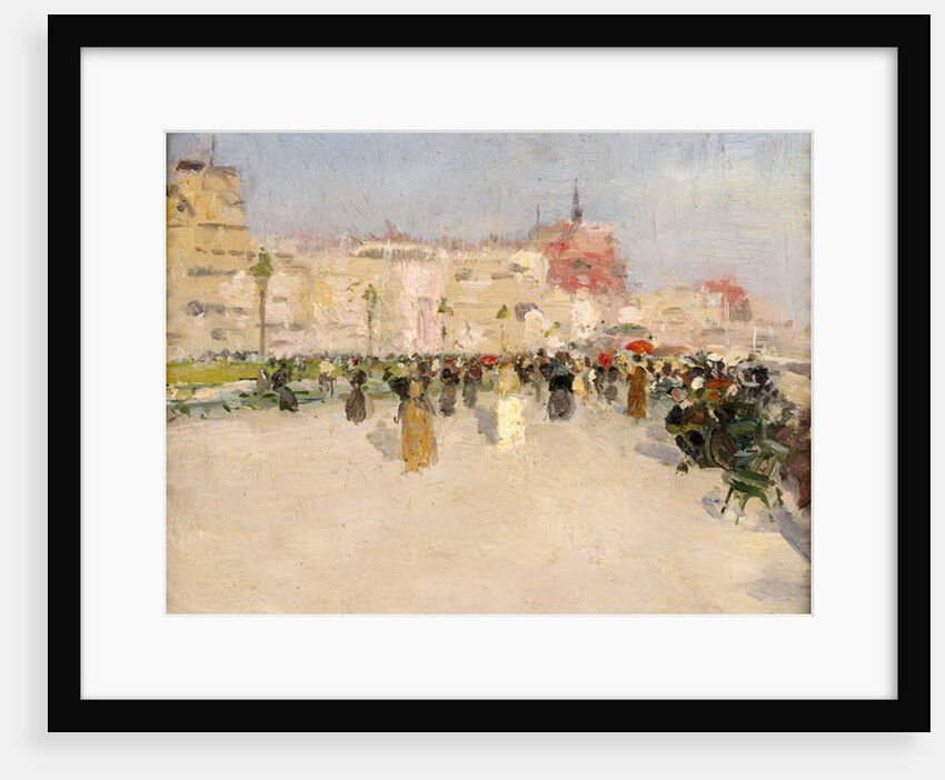 A Seaside Promenade, c.1891 by Walter Frederick Osborne