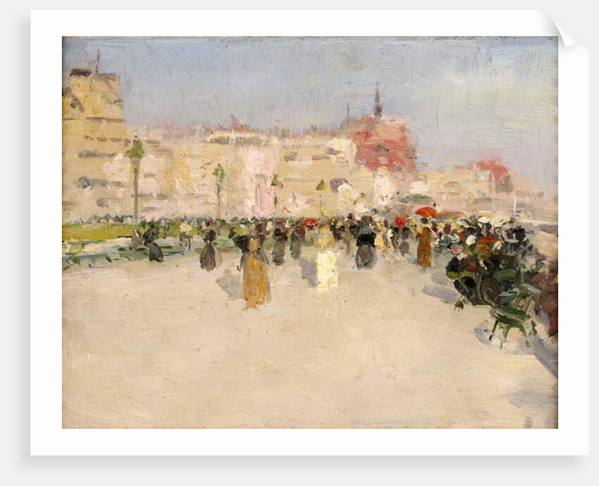 A Seaside Promenade, c.1891 by Walter Frederick Osborne