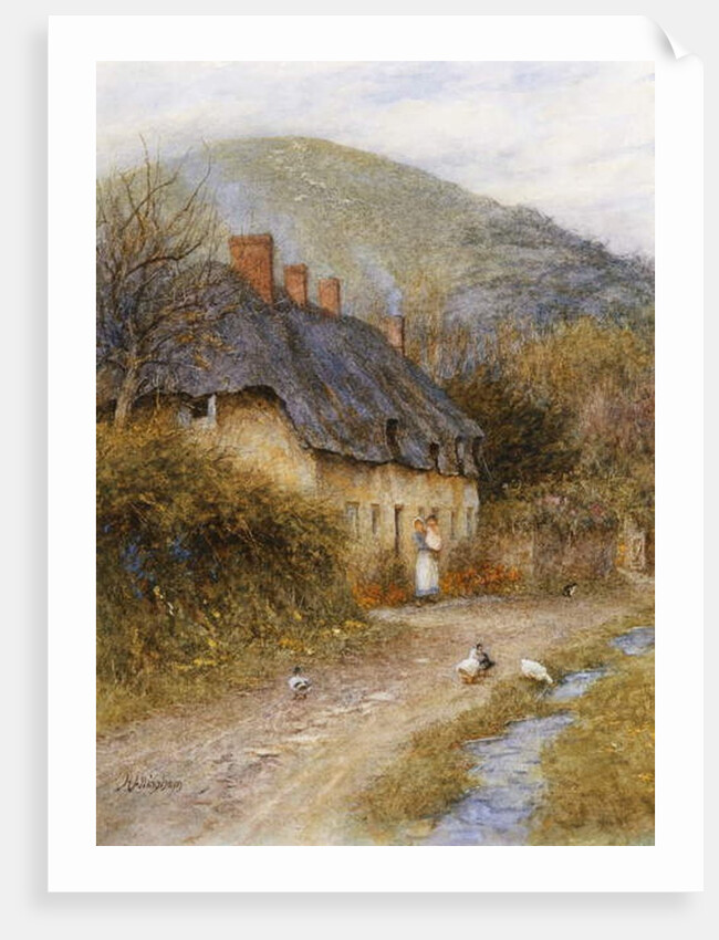 At Symondsbury, near Bridport, Dorset by Helen Allingham