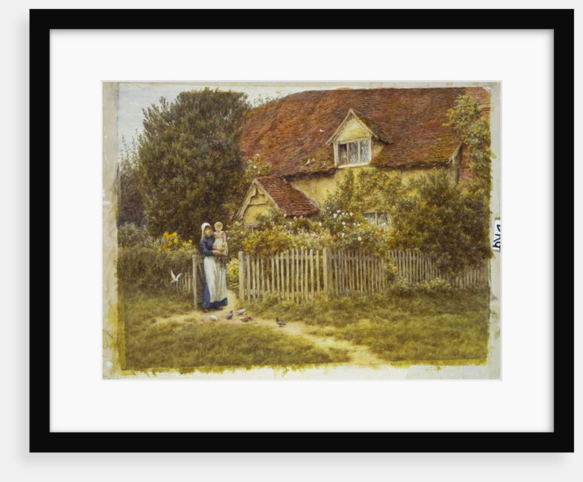 East End Farm, Moss Lane, Pinner by Helen Allingham