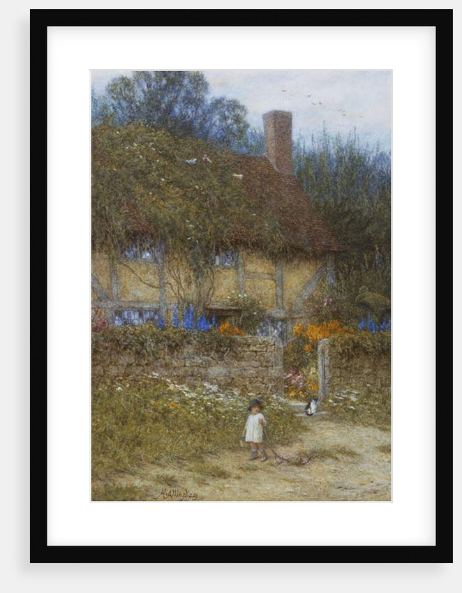 A Cottage near Godalming, Surrey by Helen Allingham
