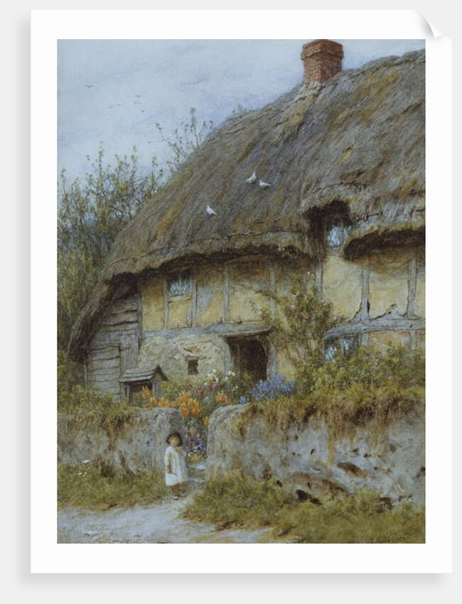 A Berkshire Cottage by Helen Allingham