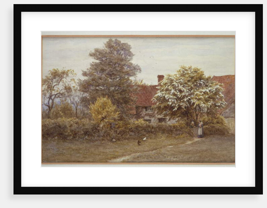 Blake's House, Hampstead Heath by Helen Allingham