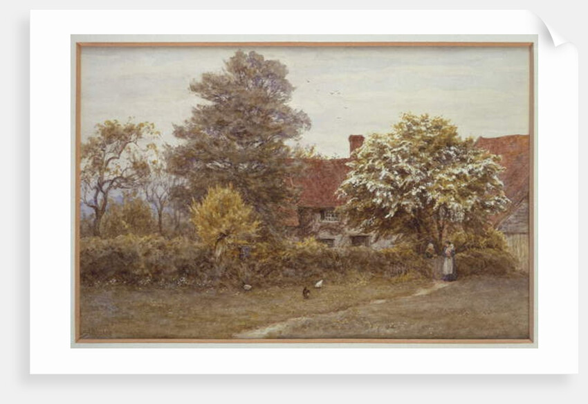 Blake's House, Hampstead Heath by Helen Allingham