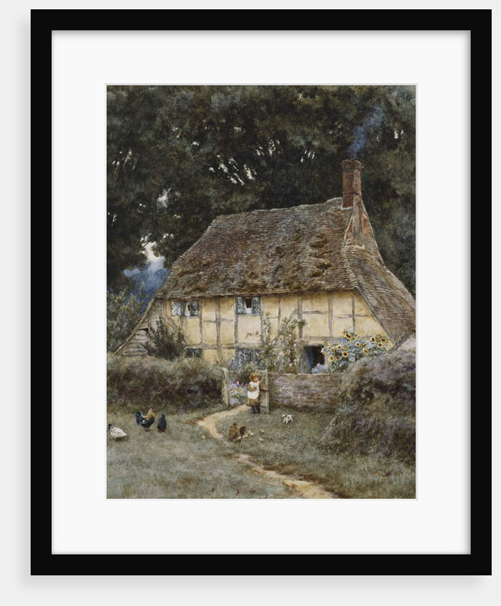 On the Brook Road, near Witley by Helen Allingham