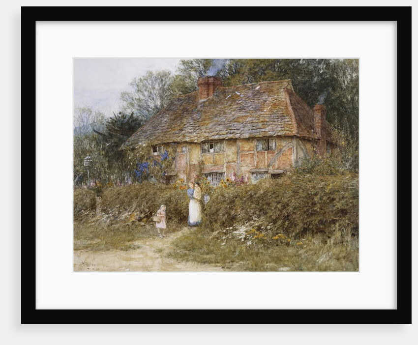 An Old Surrey Cottage by Helen Allingham