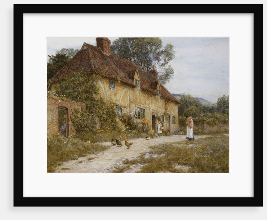 Old Kentish Cottage by Helen Allingham