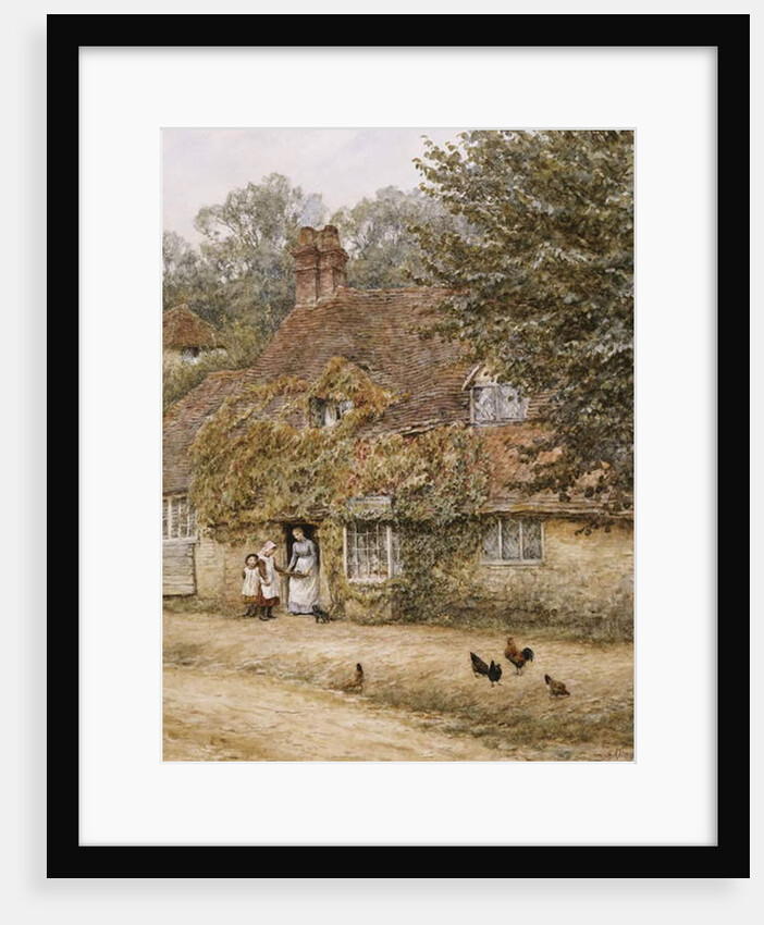 The Old Fish Shop, Haslemere by Helen Allingham