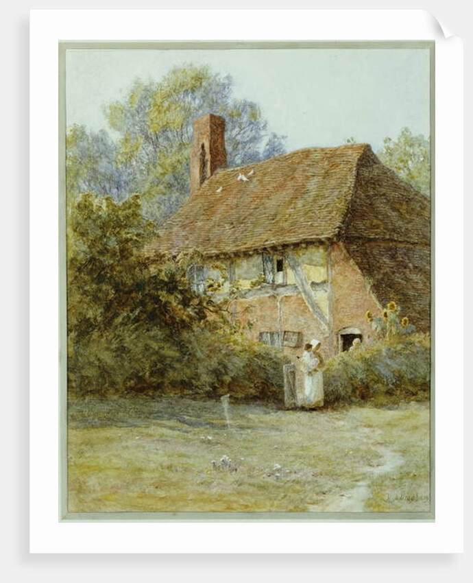 Near Westerham, Kent, 1900 by Helen Allingham