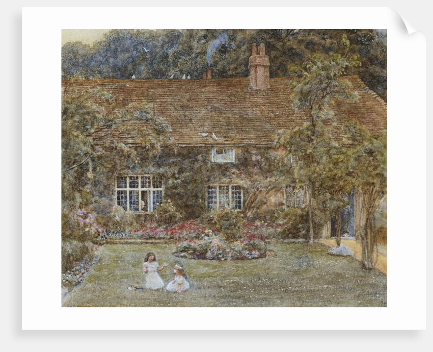 A Country House by Helen Allingham