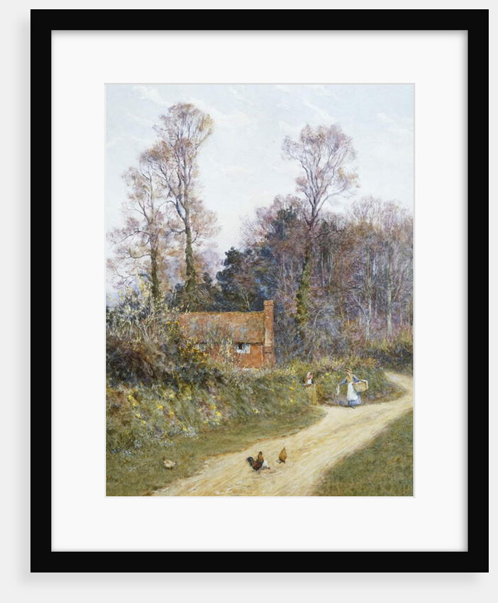 In a Witley Lane by Helen Allingham