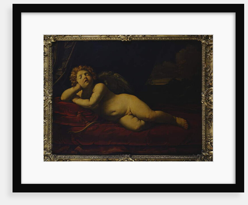 Cupid Asleep by Guido Reni