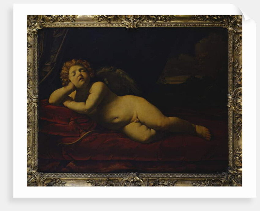 Cupid Asleep by Guido Reni