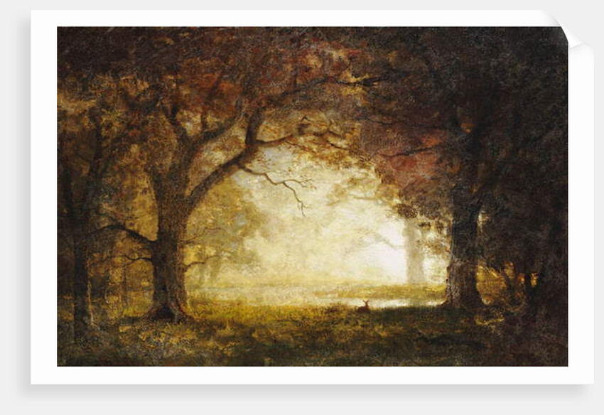 Forest Sunrise by Albert Bierstadt