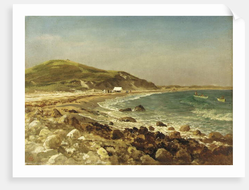Coastal Scene by Albert Bierstadt