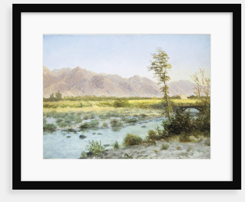 Western Landscape by Albert Bierstadt