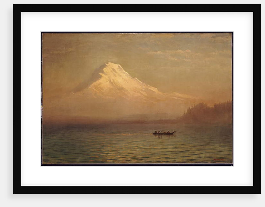 Sunrise on Mount Tacoma by Albert Bierstadt