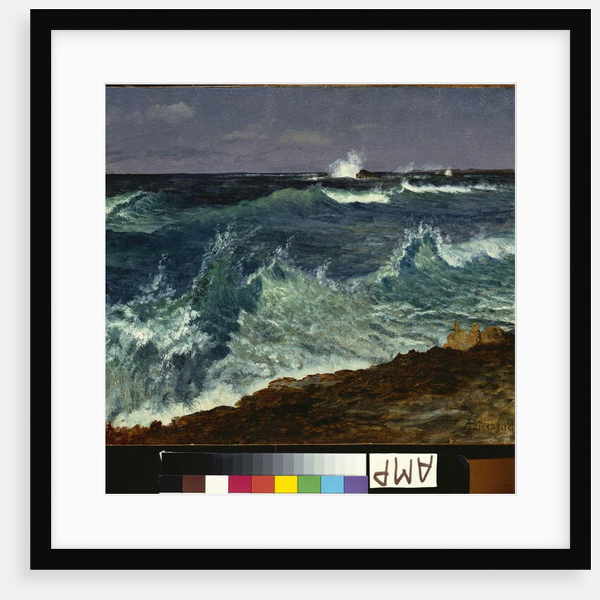 Seascape by Albert Bierstadt