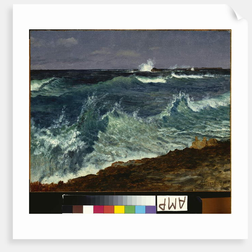 Seascape by Albert Bierstadt