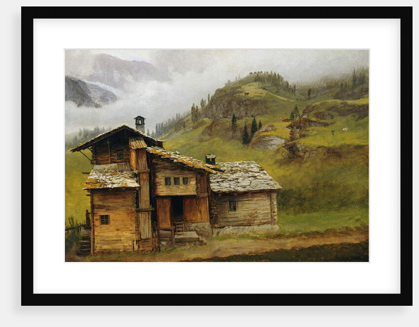 Mountain House by Albert Bierstadt