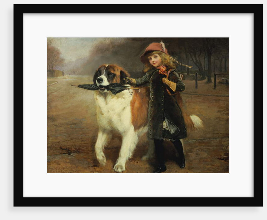 Off to School, 1883 by Charles Burton Barber