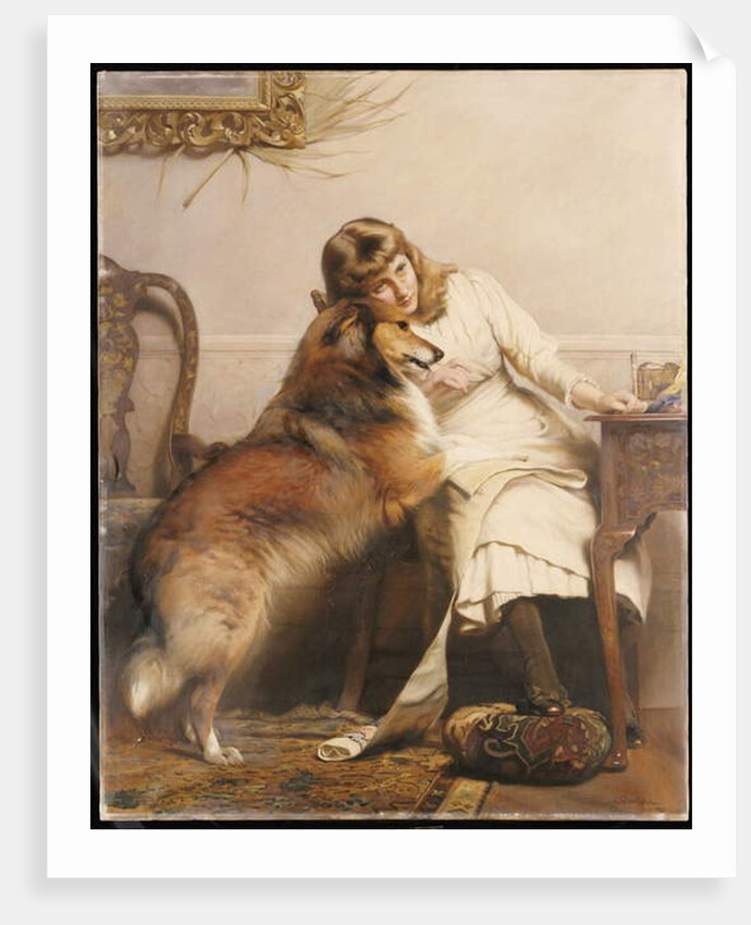 Sweethearts, 1890 by Charles Burton Barber