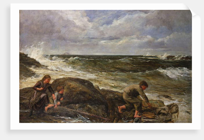 Catching a Mermaid, 1883 by James Clarke Hook