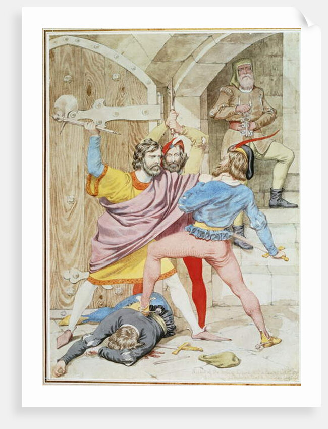 The Death of Richard II, 1852 by Richard Dadd