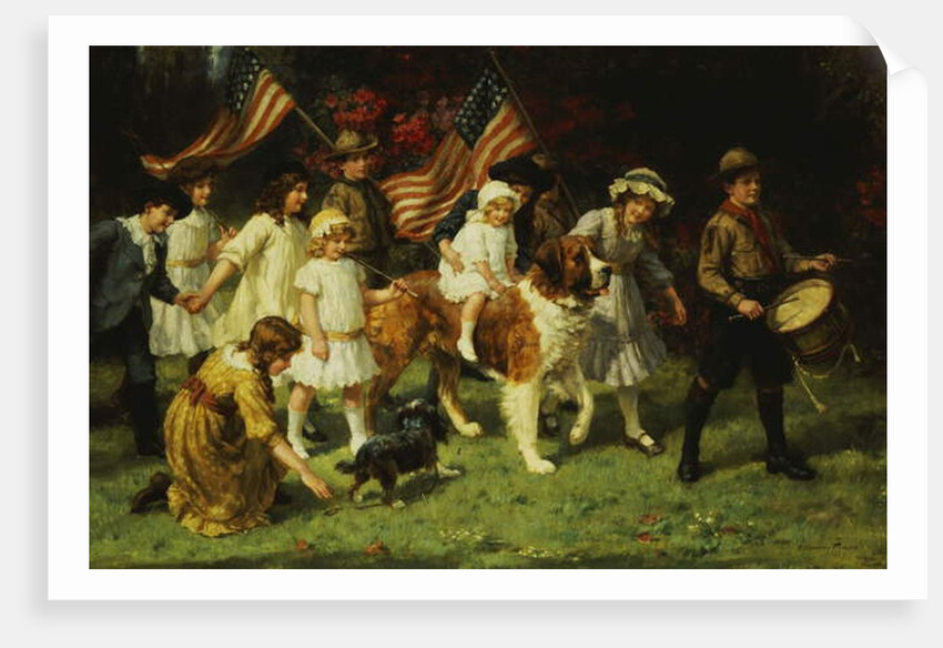 American Parade, 1917 by George Sheridan Knowles