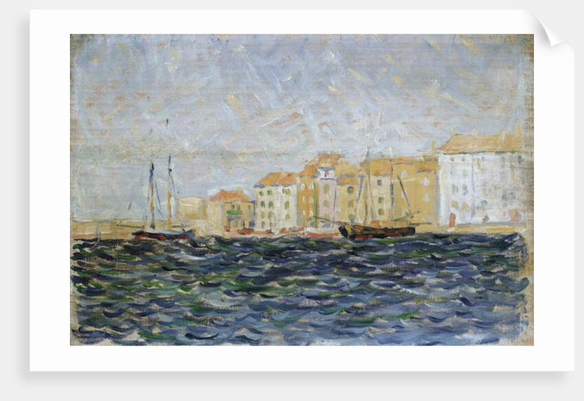 The Port of St. Tropez by Paul Signac