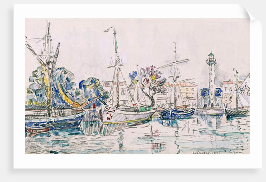 La Rochelle, 1925 by Paul Signac