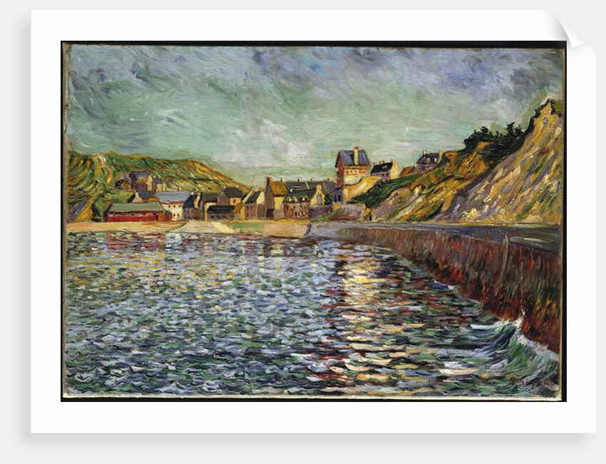 Le Port-en-Bessin c.1884 by Paul Signac