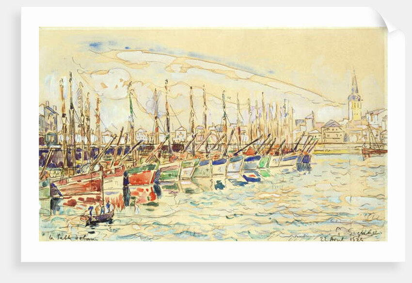 Les Sables d'Olonne, 1922 by Paul Signac