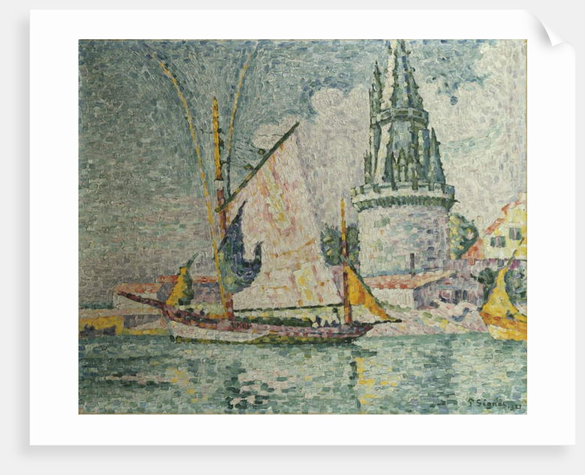 The Voyage of the Four Sergeants at La Rochelle, 1927 by Paul Signac