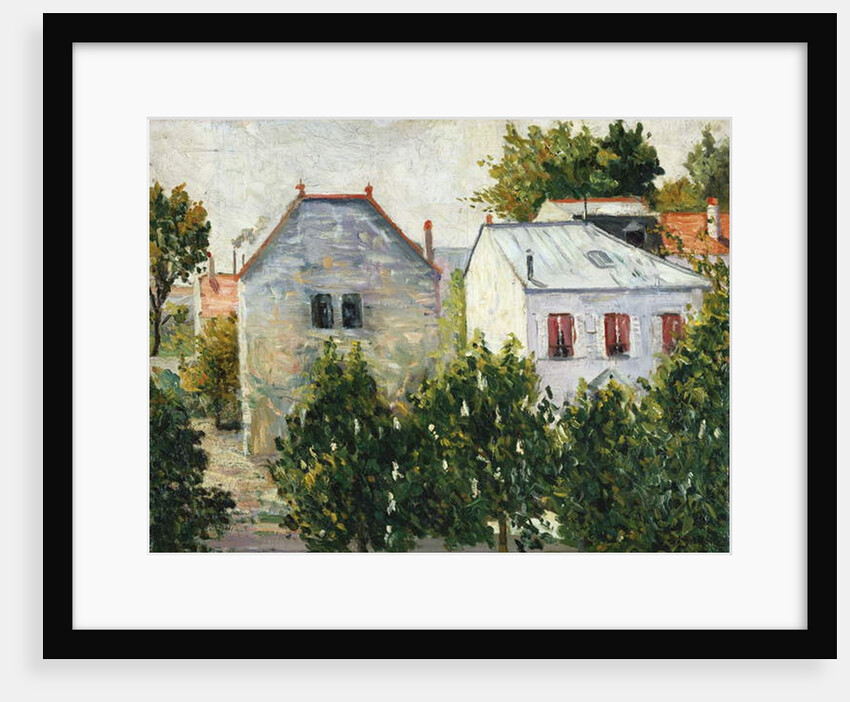 Suburban Garden at Asnieres, 1883 by Paul Signac