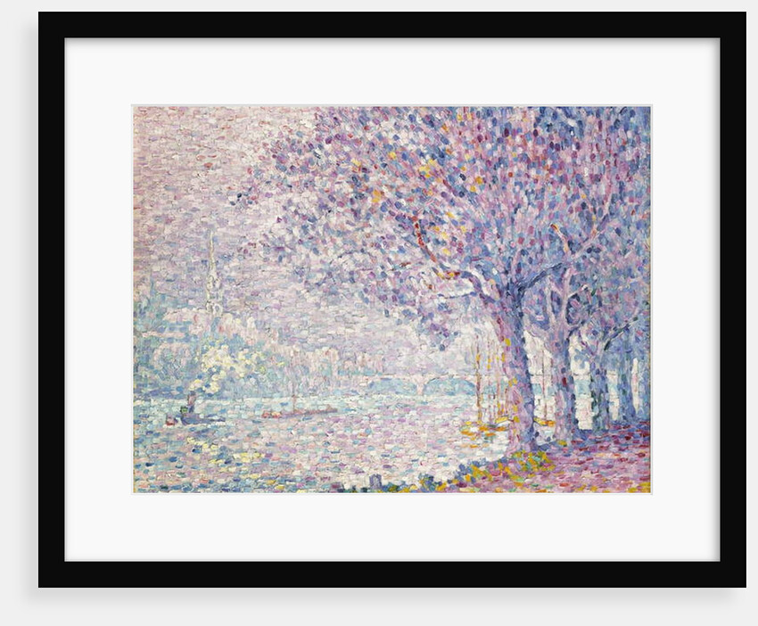 The Seine at St. Cloud, 1903 by Paul Signac