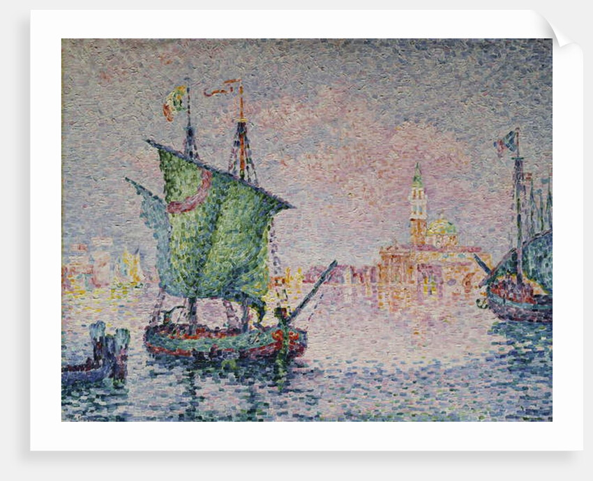 Venice - the Pink Cloud, 1909 by Paul Signac