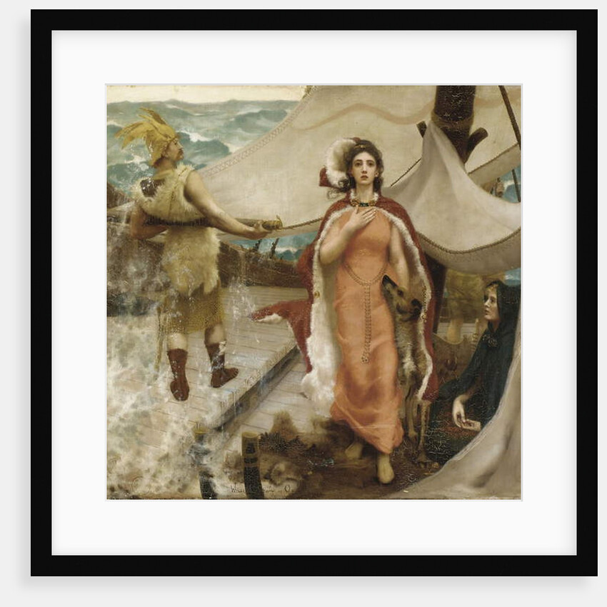 Queen Iseult, 1891 by William Stott