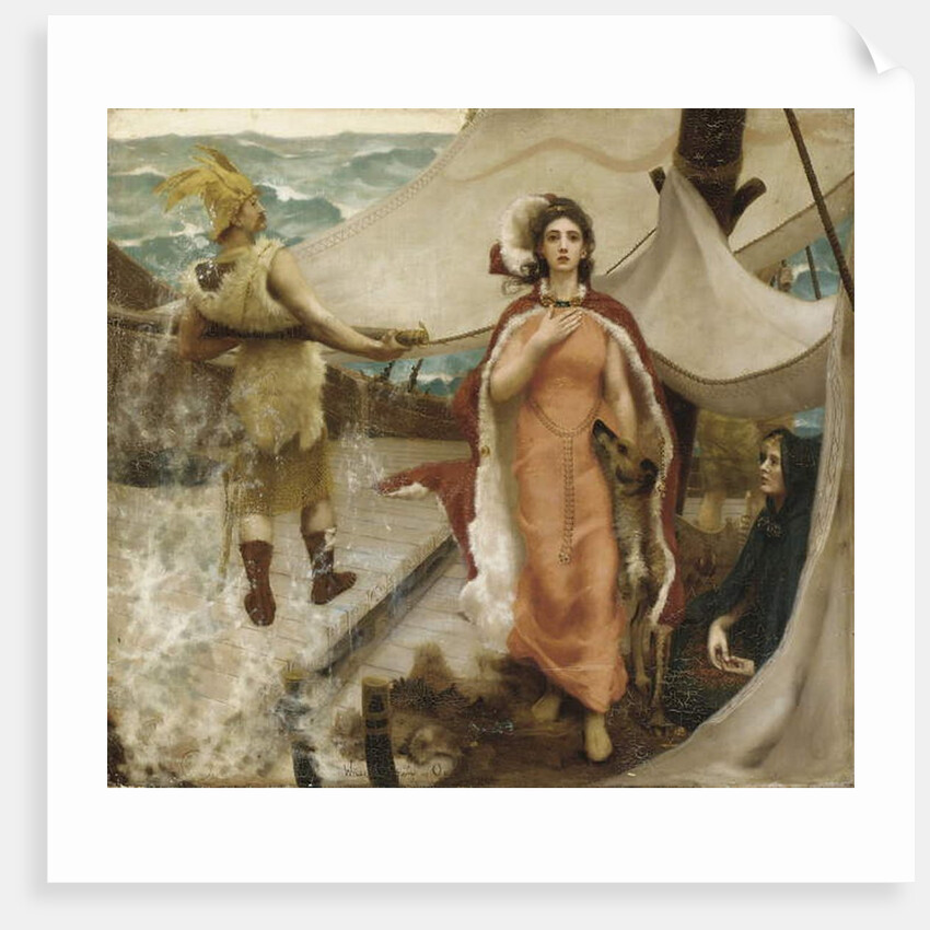 Queen Iseult, 1891 by William Stott