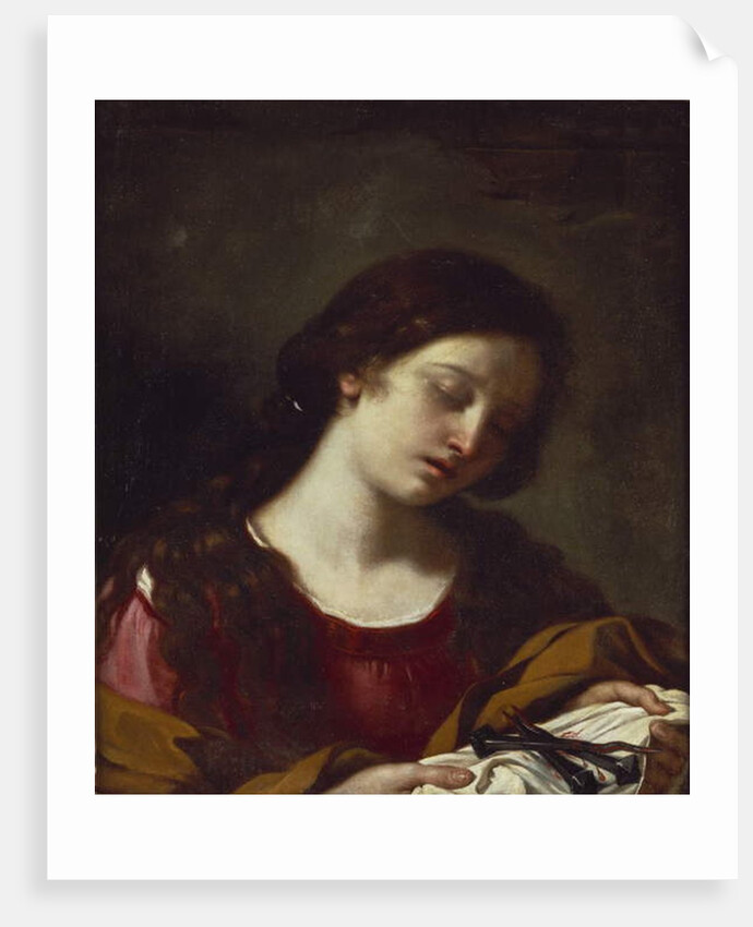 The Magdalen contemplating the Nails of the Passion by Guercino