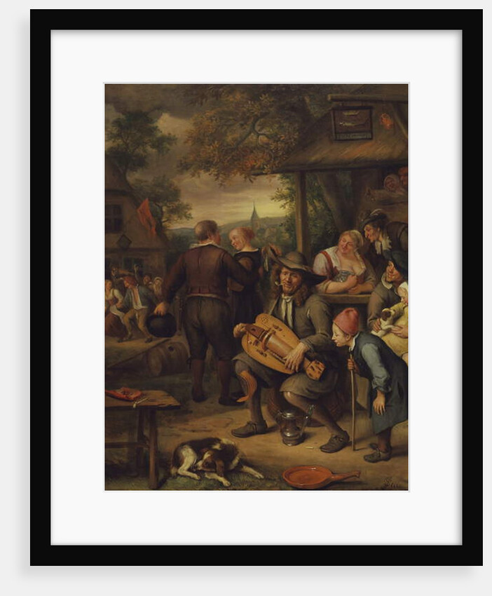 The Hurdy Gurdy Player by Jan van the Elder Kessel