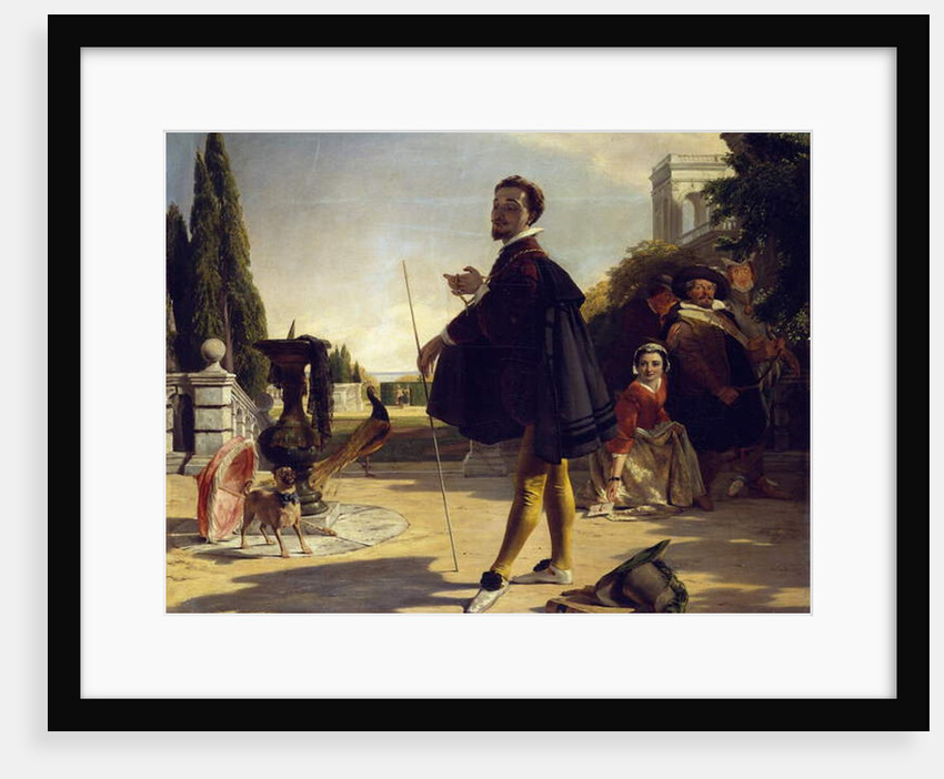 Shakespeare, Twelfth Night, Act II, Scene V by John Callcott Horsley