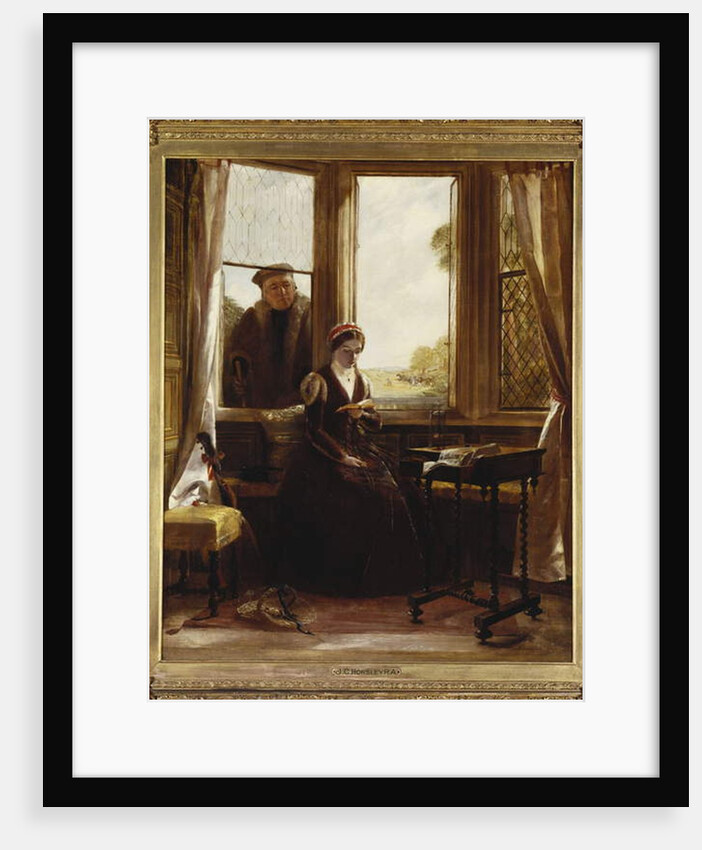 Lady Jane Grey and Roger Ascham, 1853 by John Callcott Horsley