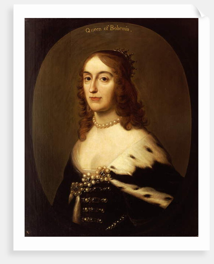 Portrait of Elizabeth, Queen of Bohemia by Gerrit van Honthorst