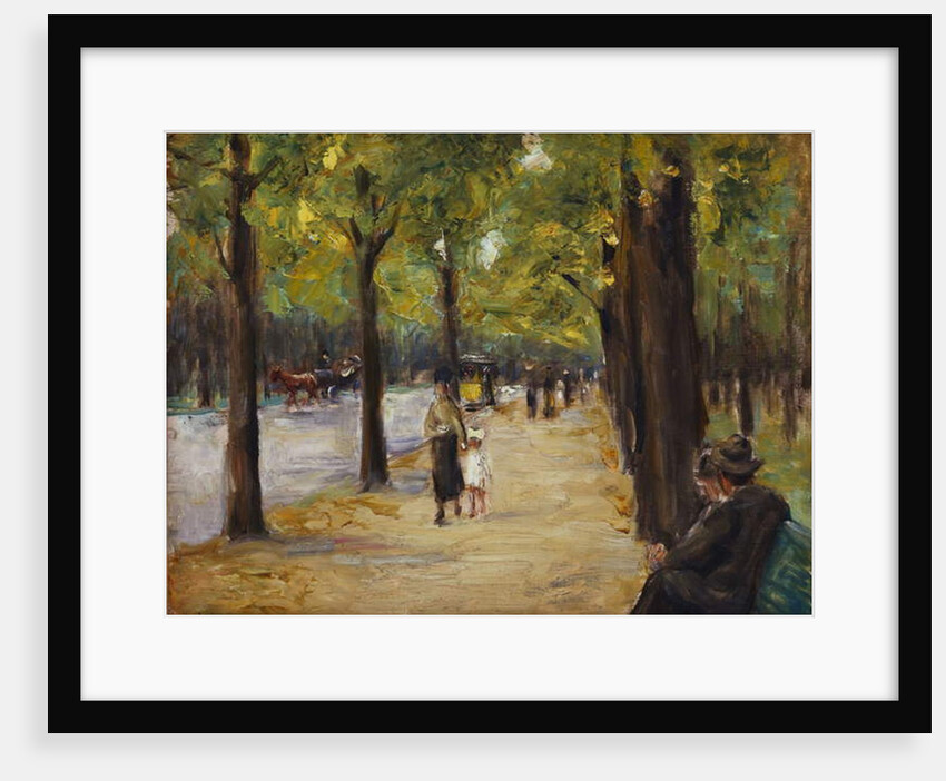 In the Tiergarten, Berlin, c.1920 by Max Liebermann