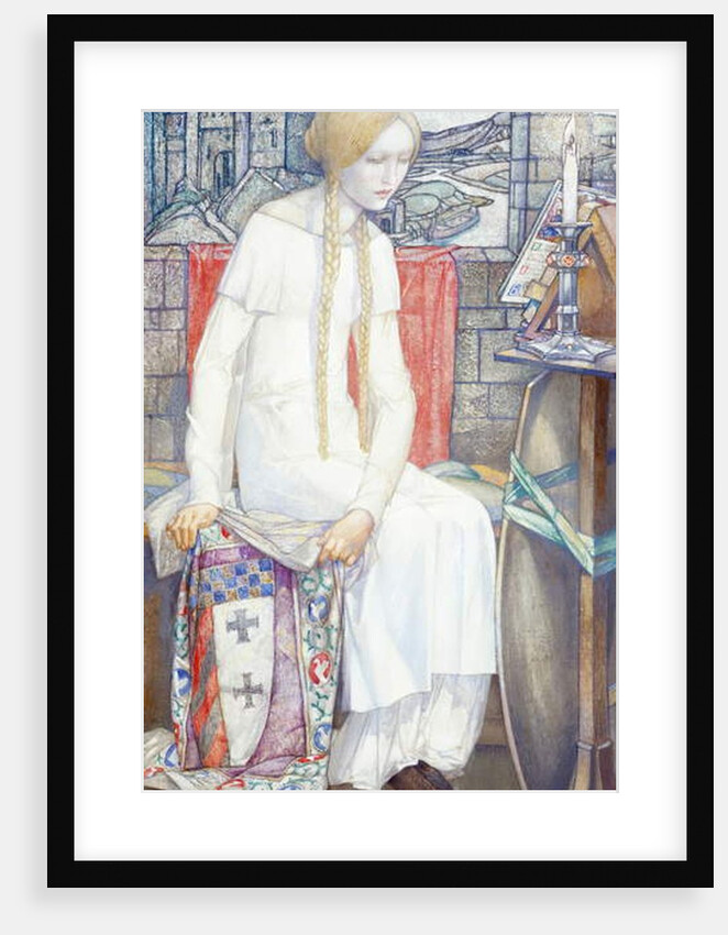 Elaine, 1921 by Edward Reginald Frampton