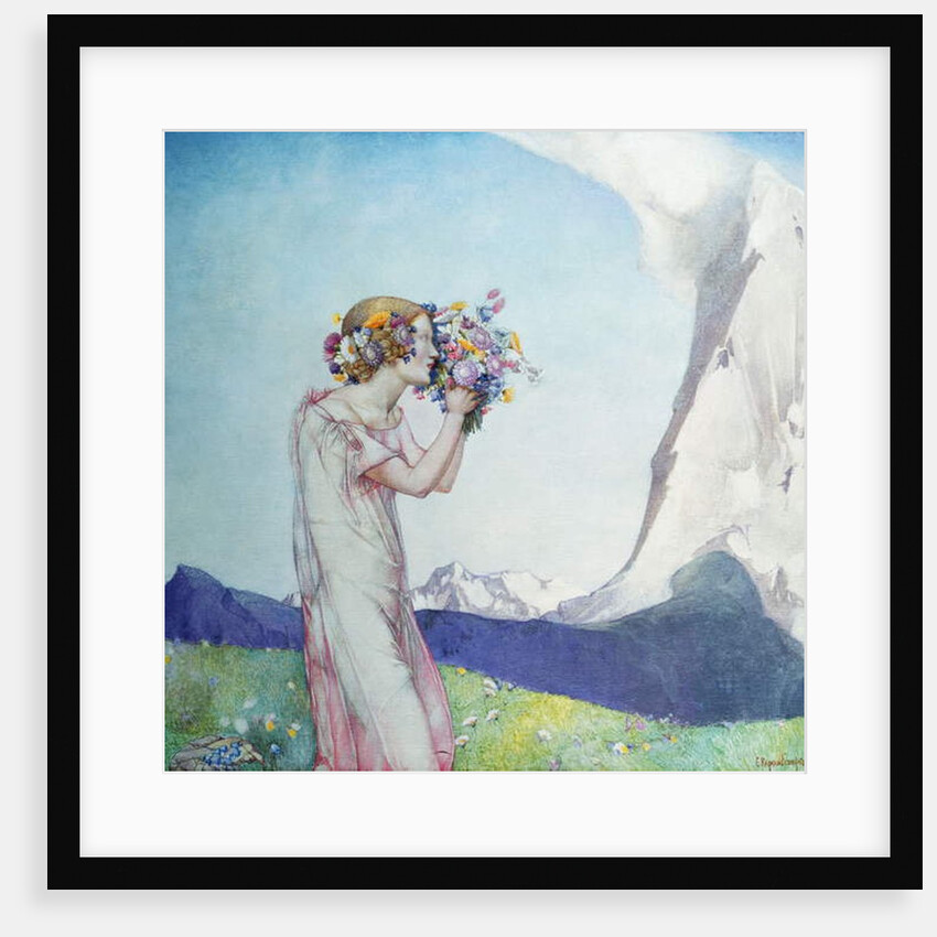 Flora Alpina by Edward Reginald Frampton