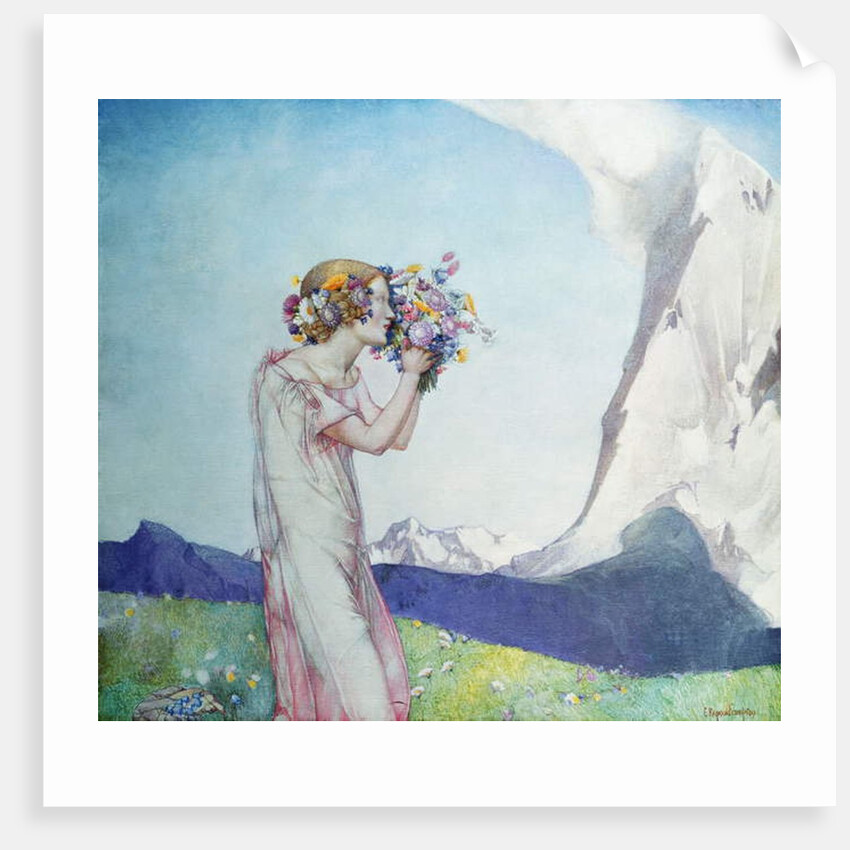 Flora Alpina by Edward Reginald Frampton